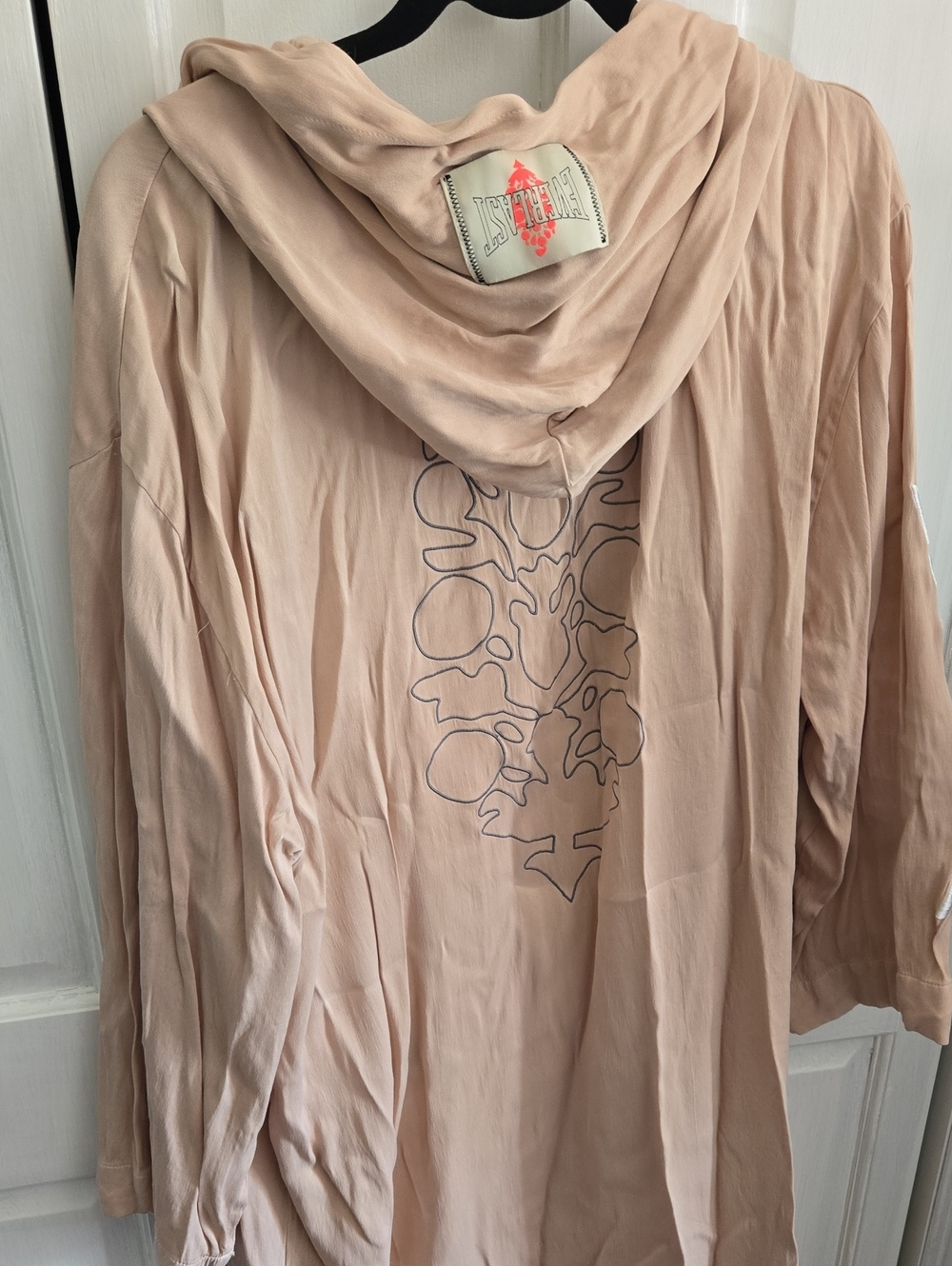 Free People Movement Everlast Light Pink Hooded Robe - Picture 4 of 7